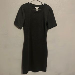 Grey bodycon H and M dress